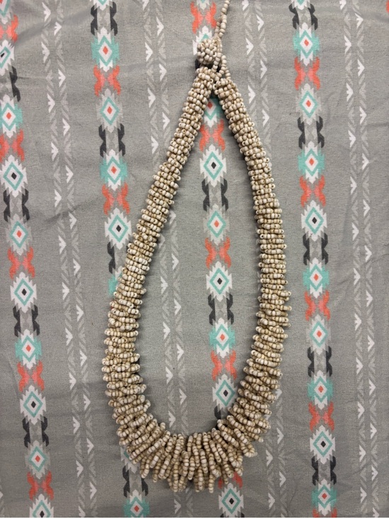 HandCrafted Jewelry - 🧿Vintage Handcrafted Indonesian Artisan Twiggy Boho Glass Bead Necklace